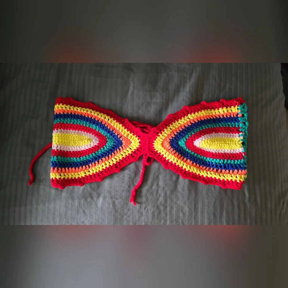 Love Sense Colorful Crochet Two-Piece Set - Picture 4 of 11